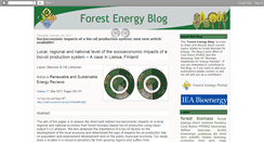 Desktop Screenshot of blog.forestenergy.org