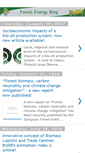 Mobile Screenshot of blog.forestenergy.org